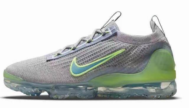 Nike Air Vapormax 2021 FK Women's Running Shoes Grey Blue-07 - Click Image to Close